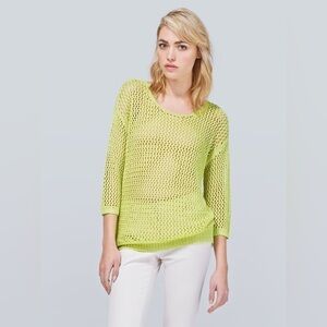 Aritzia Wilfred Free Pullover Crochet Knit Sweater Size XS